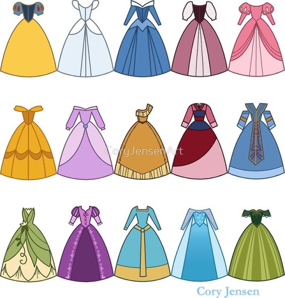 Фасон платья принцесса