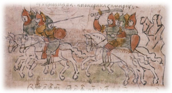 Куликовская битва иллюстрации из летописи