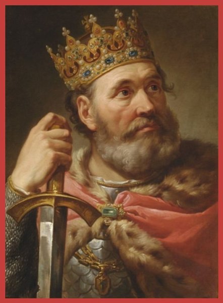Первый Король Польши Болеслав i Храбрый.