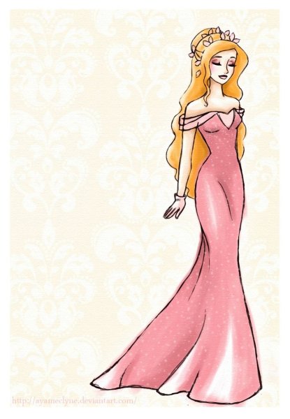 Рисунки принцесс Жизель