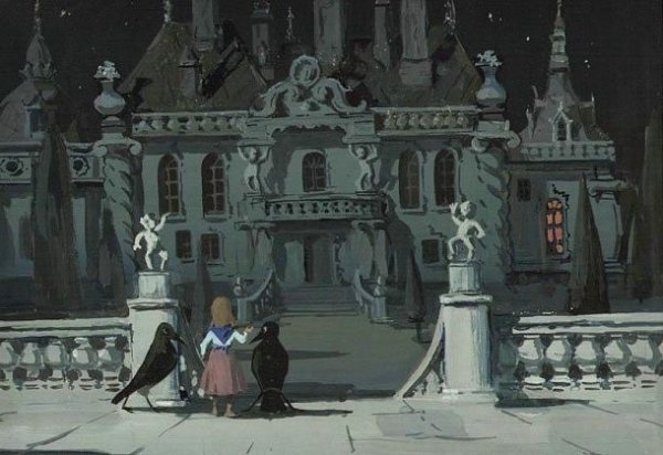 Дворец принца и принцессы из сказки Снежная Королева