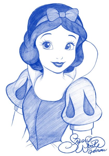 Рисовать Диснеевских принцесс
