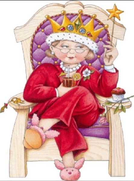 Бабушка в короне