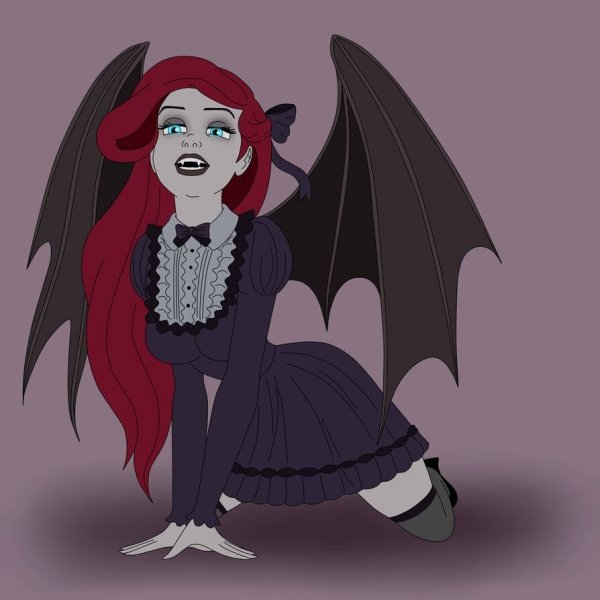 Принцессы Диснея вампиры