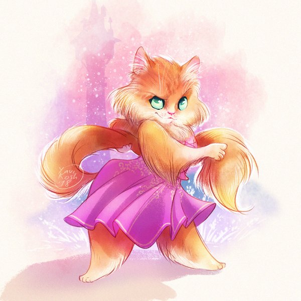 Кошечка принцесса