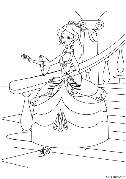 Рисунки принцесса из щелкунчика