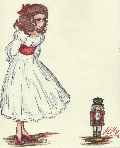 Мари из Щелкунчика иллюстрации