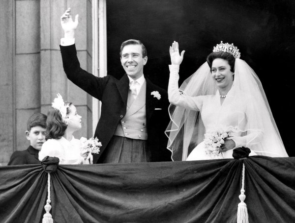 Свадьба принцессы Маргарет и Энтони Армстронга-Джонса