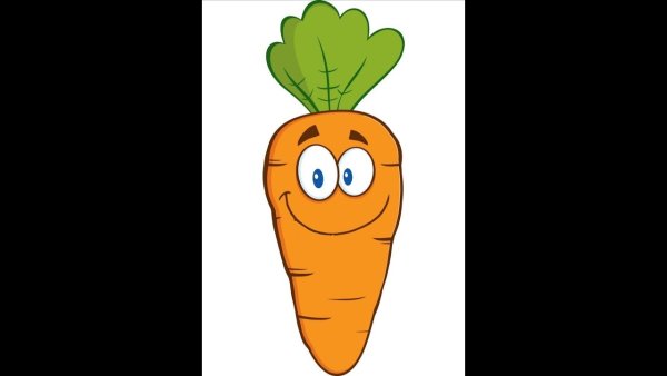 Морковка мультяшка