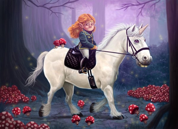 Принцесса на лошади