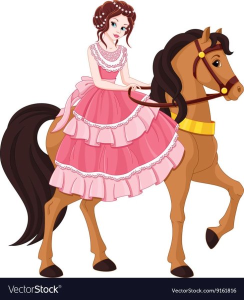 Принцессы и лошадки