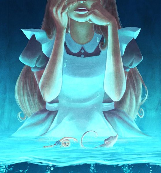 Рисунки принцесса плачет