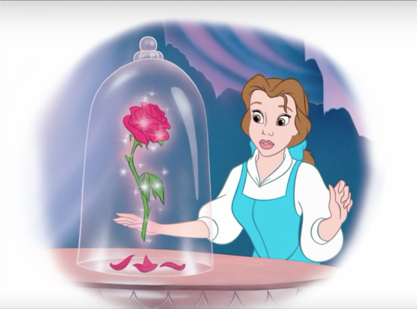 Принцесса Бель с розой