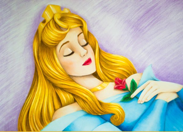 Шарль Перро спящая красавица рисунок