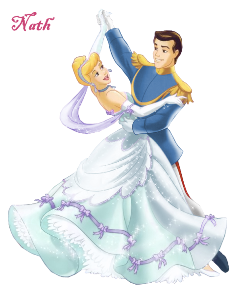 Золушка танцует с принцем