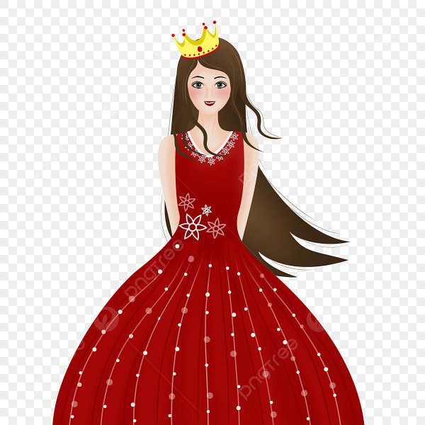 Платье принцессы клипарт