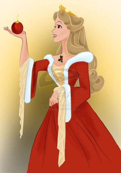 Принцесса в Красном платье Дисней
