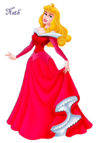 Принцесса Аврора в Красном платье