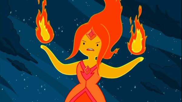 Принцесса пламя из время приключений