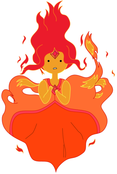 Adventure time Огненная принцесса