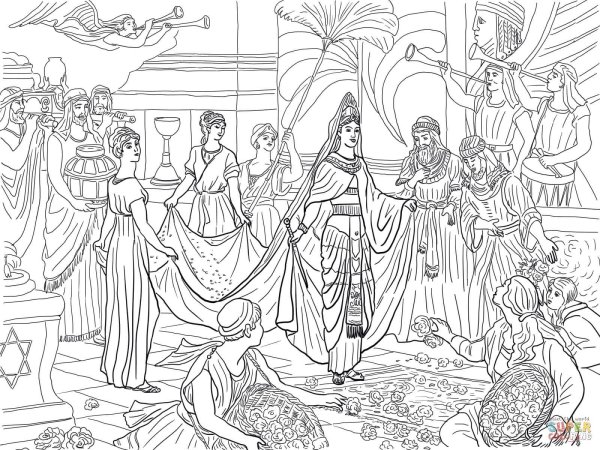Рисунки про царя соломона
