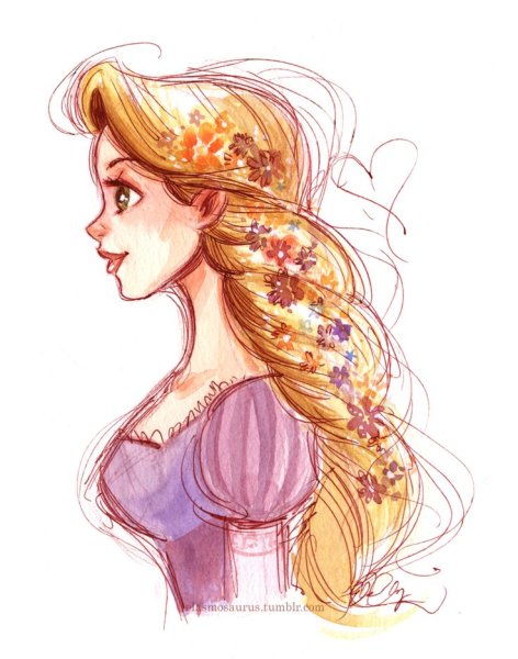 Принцесса для рисования