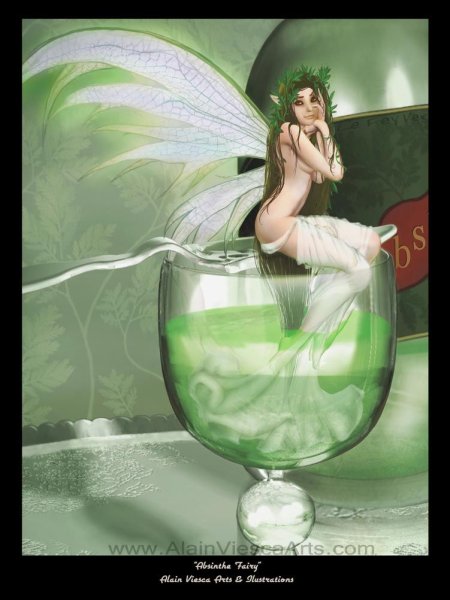 Коктейль зеленая Фея (Green Fairy)