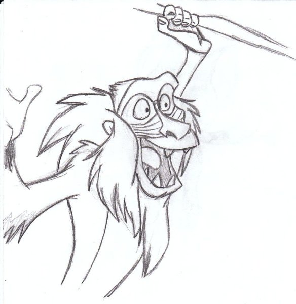 Рисунки рафики из короля льва