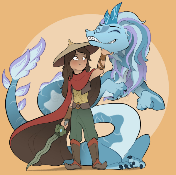Raya and the last Dragon герои