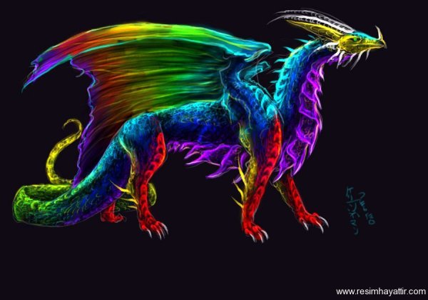 Радужный дракон