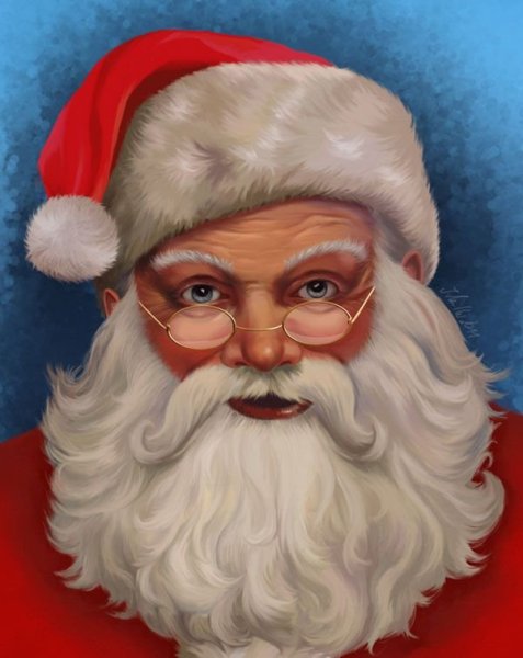 Портрет Санта Клауса