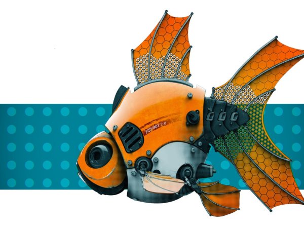 Рыба робот