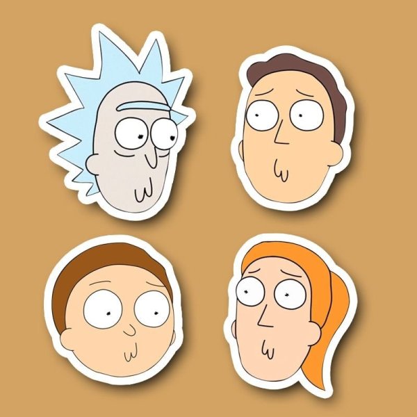 Rick and Morty Стикеры