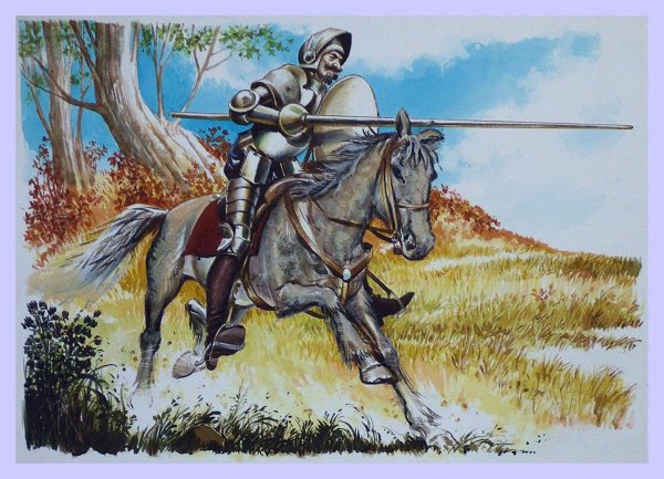 Рыцарь на коне Дон Кихот