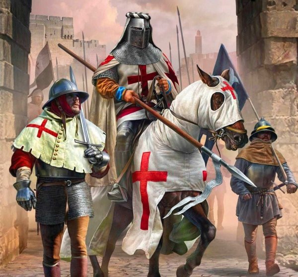 Рыцари тамплиеры средневековья