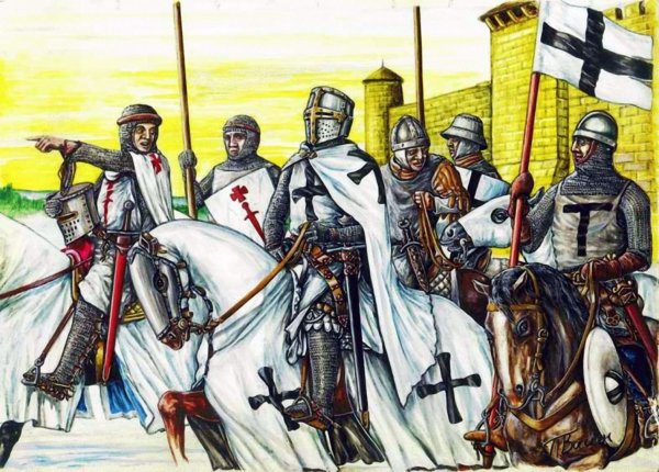 Крестоносцы Ливонского ордена