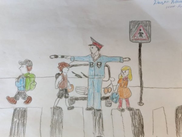 Рыцари дорожной безопасности рисунки