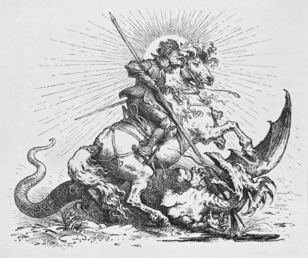 «Святой Георгий, поражающий дракона» (около 1504—1505)