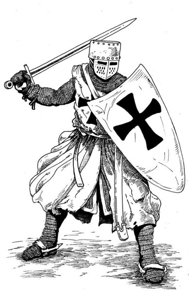 Крестоносцы Тевтонского ордена