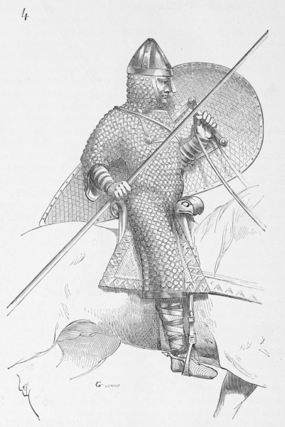 Рыцарь в кольчуге рисунок