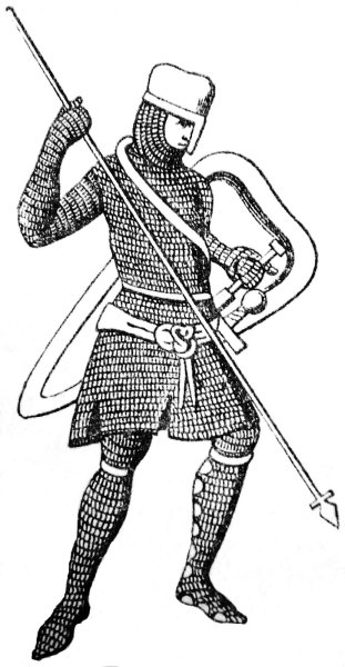 Кольчуга рыцаря средневековья