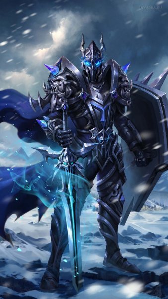 Warcraft рыцарь смерти арт