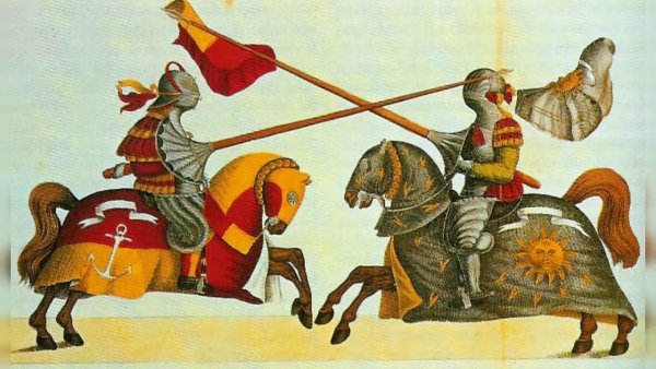 Среднее века Рыцарcкие турниры