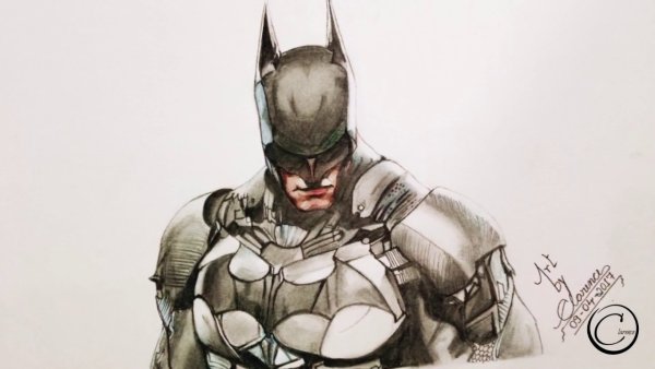 Batman Arkham Knight Pencil