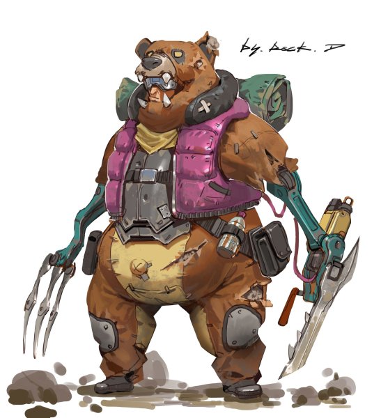 Механический медведь