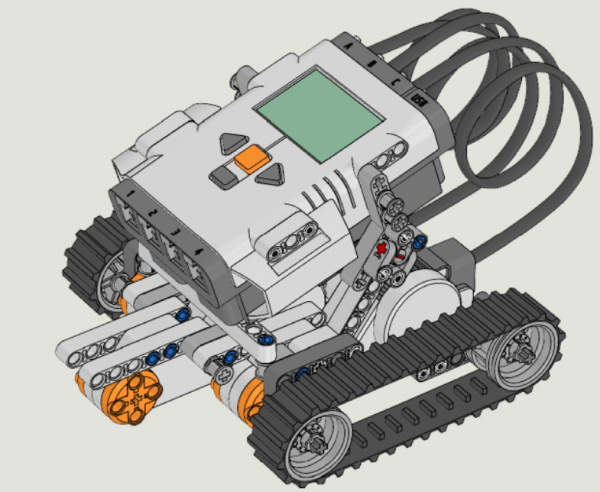 LEGO Mindstorms NXT танк