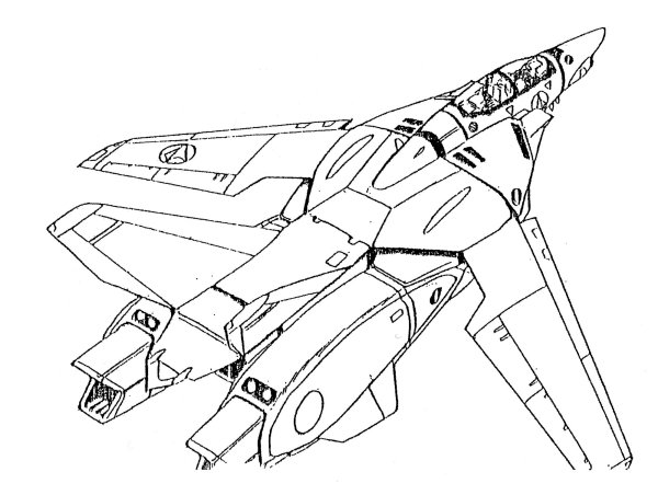 Robotech VF-1 Valkyrie чертеж