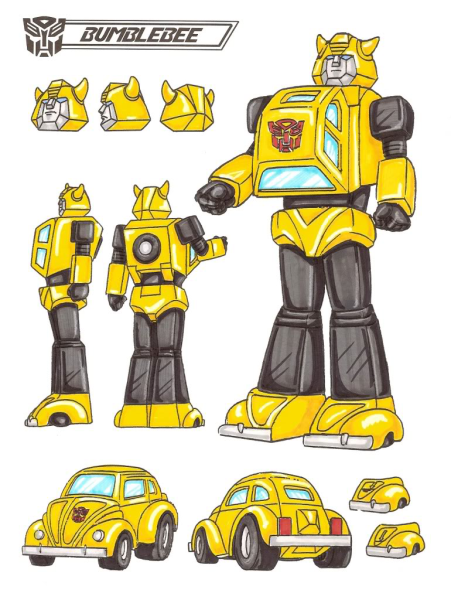 Transformers g1 Бамблби