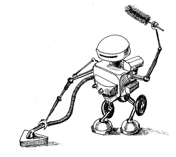 Роботы помощники газонокосилка