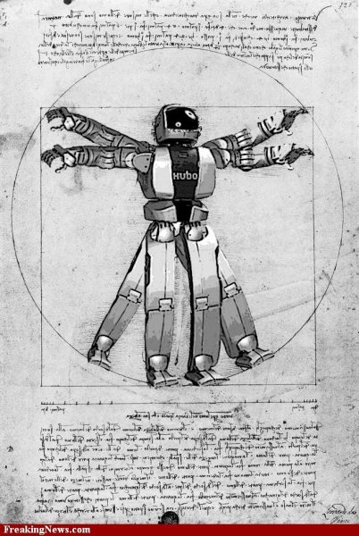 Робот рыцарь Леонардо да Винчи чертежи
